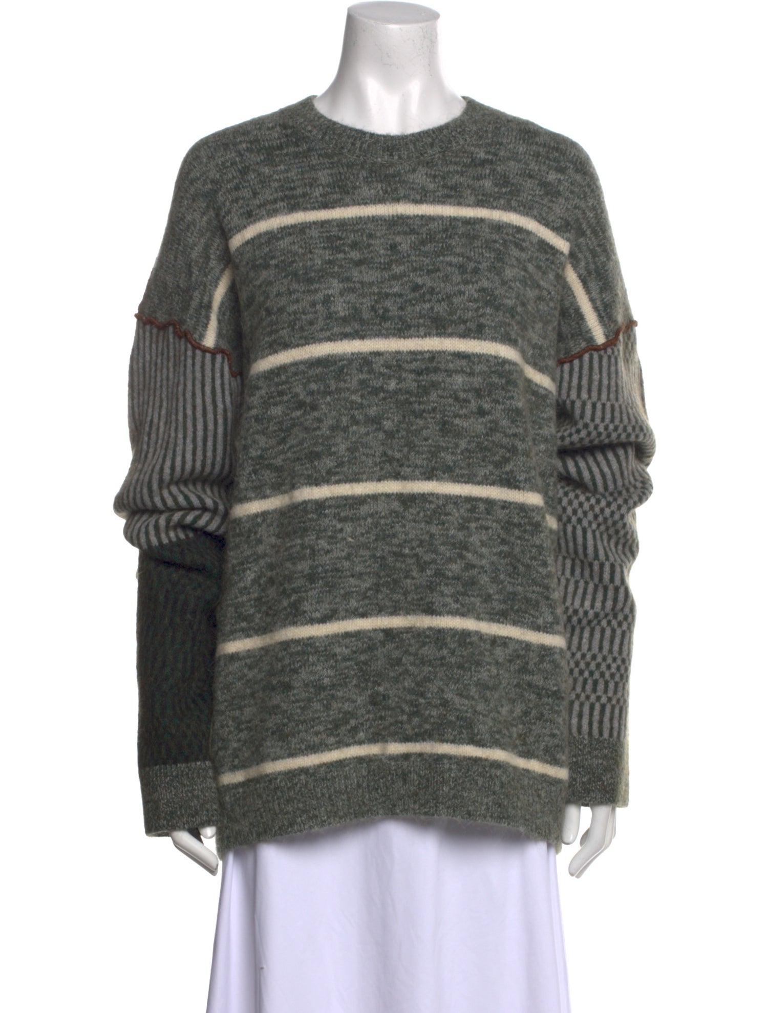 Acne Studios Striped Crew Neck Sweater